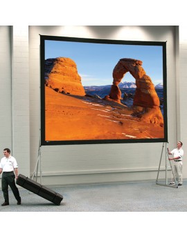 Da-Lite Heavy Duty Fast-Fold Deluxe 762x442 Ultra Wide Angle