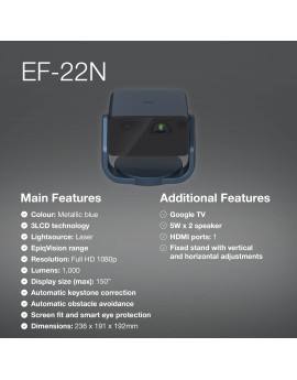 Projektor EPSON EF-22N