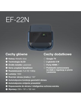 Projektor EPSON EF-22N