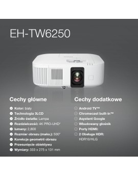 Projektor EPSON EH-TW6250